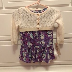 Cat & Jack dress & sweater!
